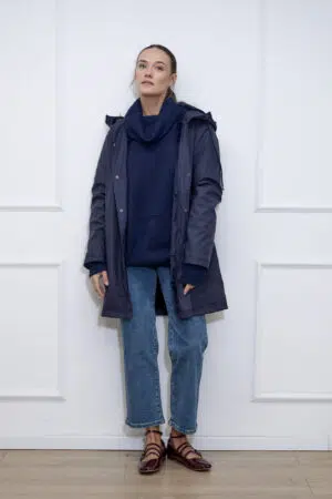 מעיל פארקה Ambre | כחול