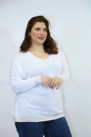 סריג קל Aya | לבן