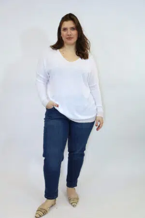 סריג קל Aya | לבן
