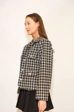 בלייזר קלאסי Mika | שחור