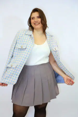 בלייזר קלאסי Mika | כחול