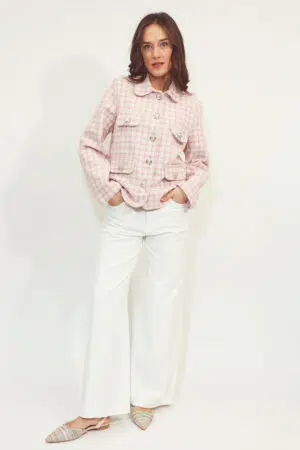 בלייזר קלאסי Mika | ורוד