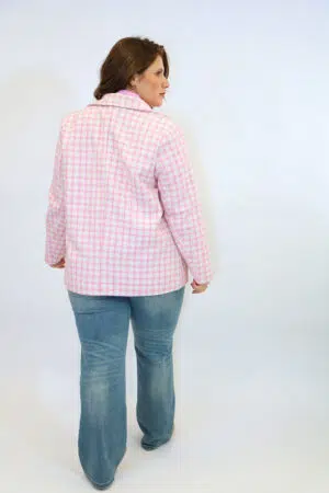 בלייזר קלאסי Mika | ורוד