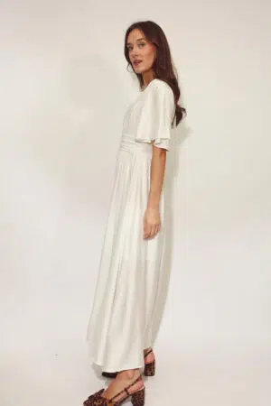 שמלה מקסי Véra | לבן