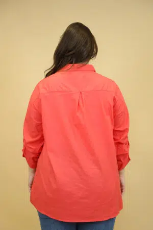 חולצה מכופתרת Joëlle | קוראל