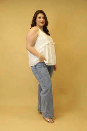 ג'ינס Wide Leg Lise | כחול