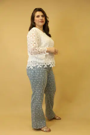 ג'ינס Wide Leg Roxane | כחול