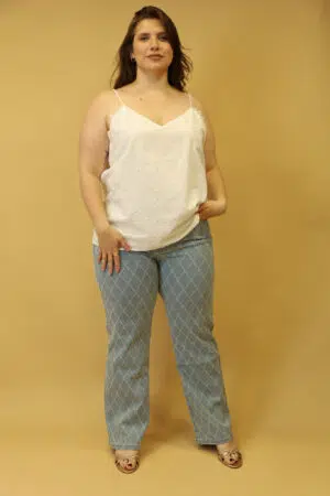 ג'ינס Wide Leg Diane | כחול