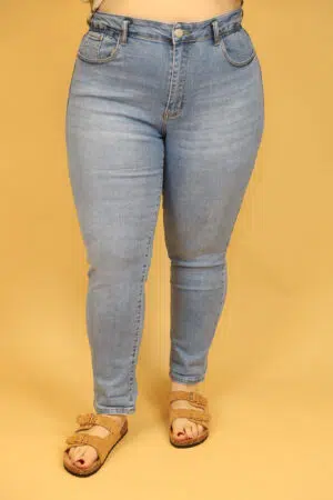 ג'ינס Mom Fit Céline | כחול