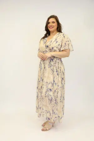 שמלה מקסי Isabella | בז