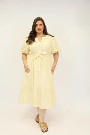 שמלה Jennifer | צהוב
