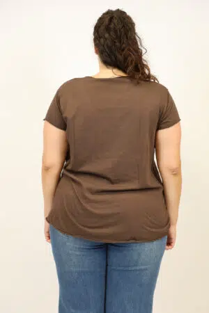 טי שירט Love | חום