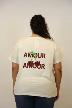 חולצת טי שירט Lily | לבן