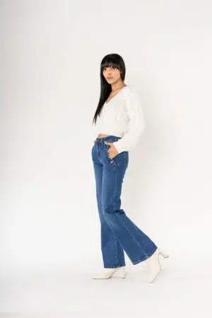 גינס Flare Chloé | כחול