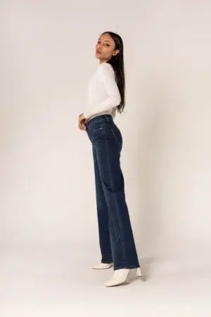 גינס Flare Léna | כחול DENIM