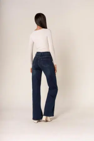 גינס Flare Léna | כחול DENIM