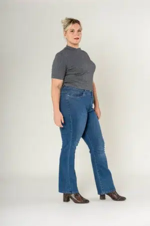 מכנסי גינס Straight Mila | כחול