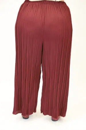 מכנסיים לוז Edna | בורדו