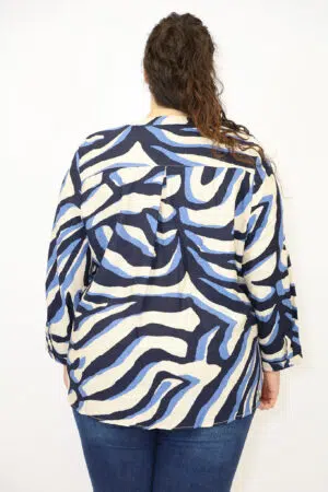 חולצה הדפס Amélie | כחול