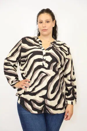 חולצה הדפס Amélie | סגול