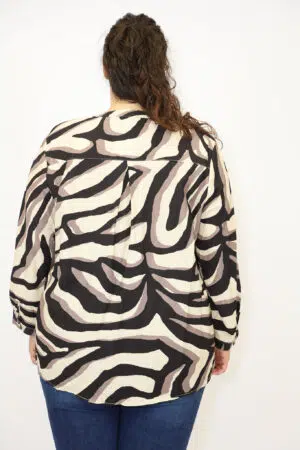 חולצה הדפס Amélie | סגול