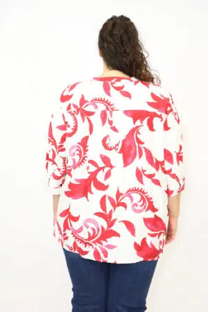 חולצה הדפס Ophélie | פוקציה