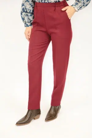 מכנסיים Manon | בורדו