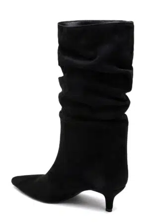 מגפונים עם עקב Romy | שחור