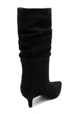 מגפונים עם עקב Romy | שחור