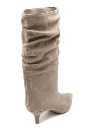 מגפונים עם עקב Romy | חאקי