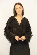 חולצת Valentina | שחור – JSM-CH3359-BLACK