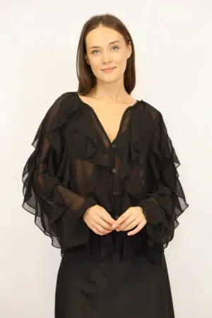 חולצת Valentina | שחור – JSM-CH3359-BLACK