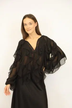 חולצת Valentina | שחור