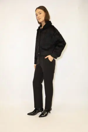 מעיל גקט Caroline | שחור