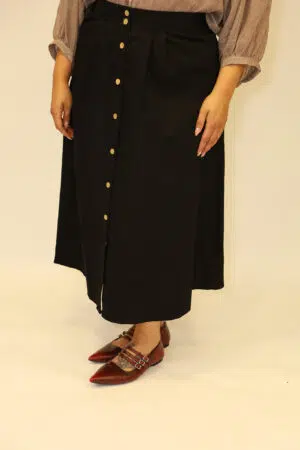 חצאית מקסי Mila | שחור