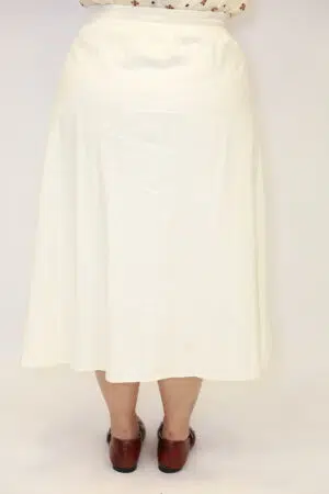 חצאית מקסי Mila | לבן