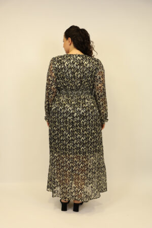 שמלה מקסי Lina | שחור