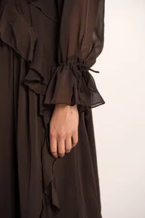 שמלה מקסי Emy | חום