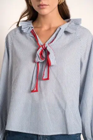 חולצה Nina | כחול