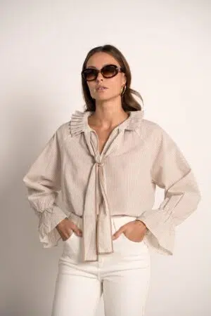 חולצה Nina | בז