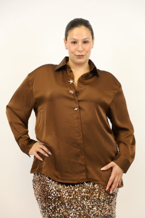 חולצה סטאן Donna | קפה – BY-B301-5-1227-CAFE