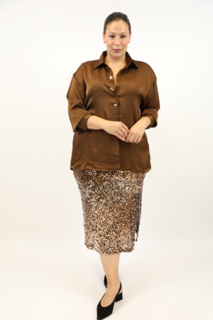 חולצה סטאן Donna | קפה