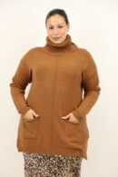 סריג אוברסייז Julie | קאמל – EF-9085-CAMEL
