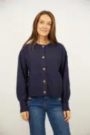 סריג עם כפתורים Lou | נייבי – INAP-AR847-NAVY