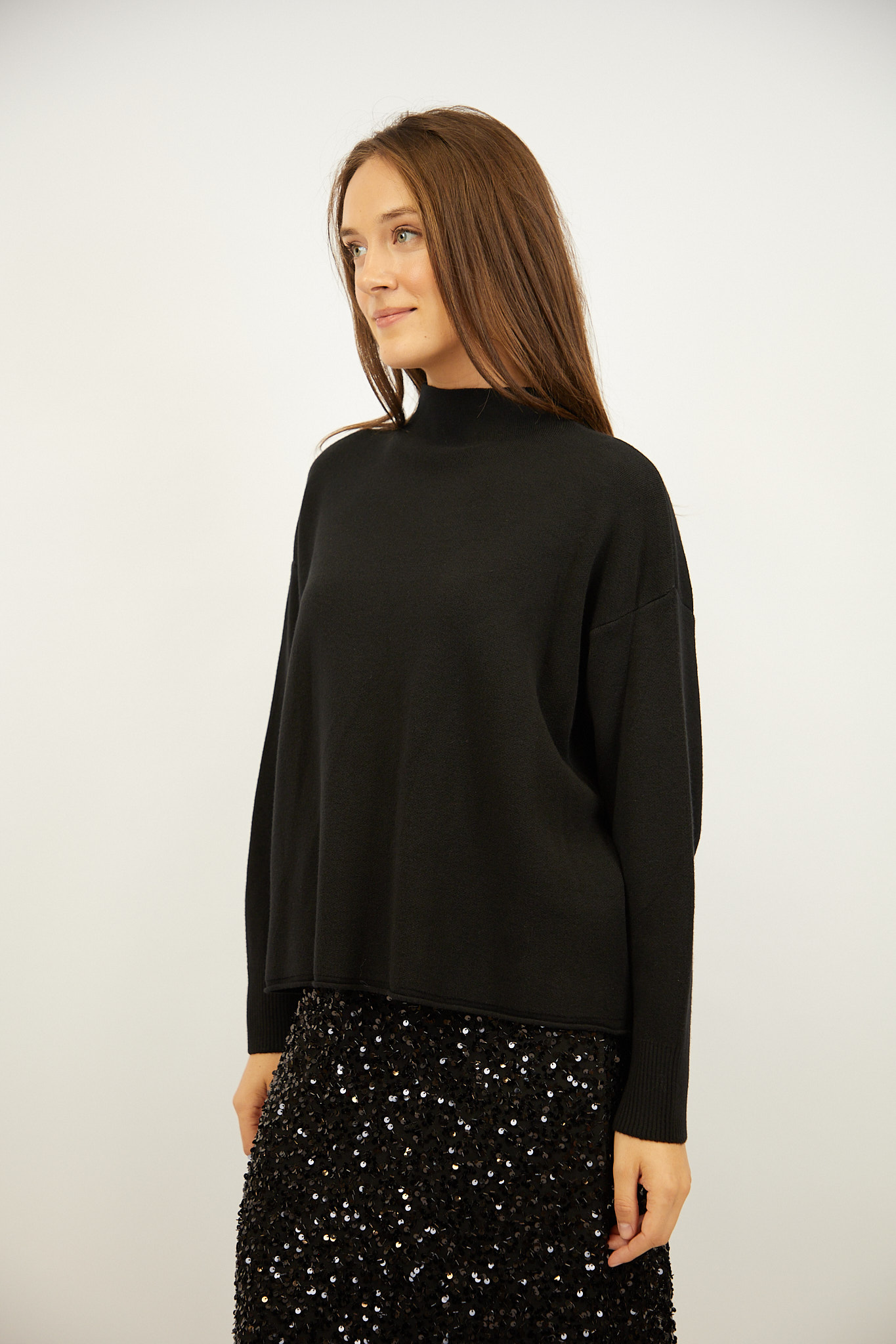 סריג קלאסי Anaïs | שחור – IV-PR2297-BLACK