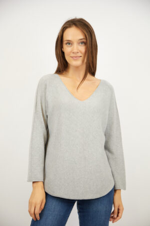 סריג קלאסי Ophélie | אפור – IV-PR88725-GREY