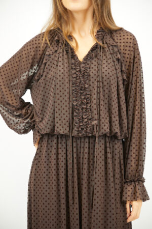 שמלה מקסי Joy | שוקו