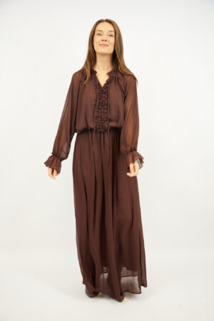 שמלה מקסי Diane | שוקו