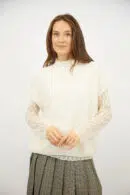 סריג עם תחרה Sarah | בז – JSM-JP7982-BEIGE