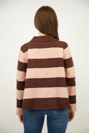 סריג פסים Joëlle | קפה